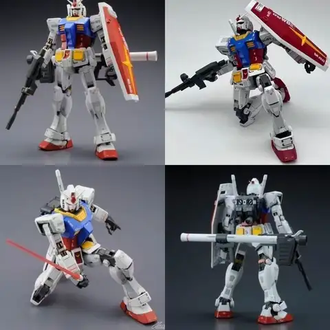 Gto Stars Moving Mobile Suit - Gun da Rx-78-2 Origin Assemble Model Kit Decorative Children'S Toy Mechanized Warleague Theme