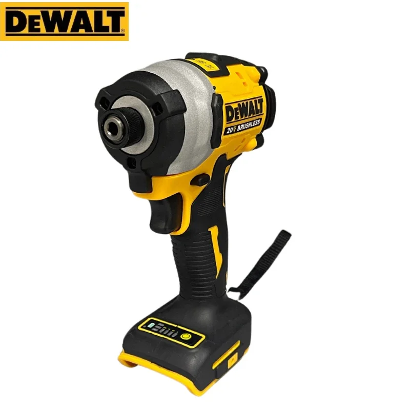 DEWALT 전기 임팩트 드릴 전동 공구, DCF850, 20V 임팩트 드라이버, 205NM 브러시리스 모터, 무선 충전식 공구