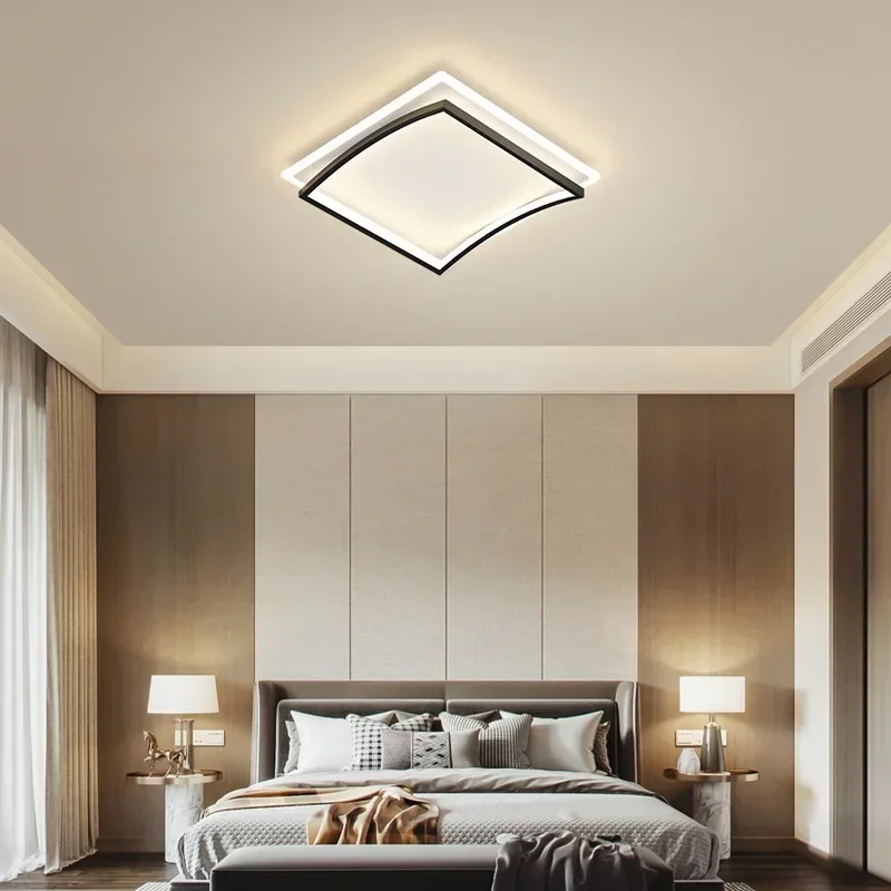 Modern LED Ceiling Lamp Bedroom Living Dining Room Kitchen Ceiling Chandelier Indoor Home Nordic Light Fixture Luster Lighting