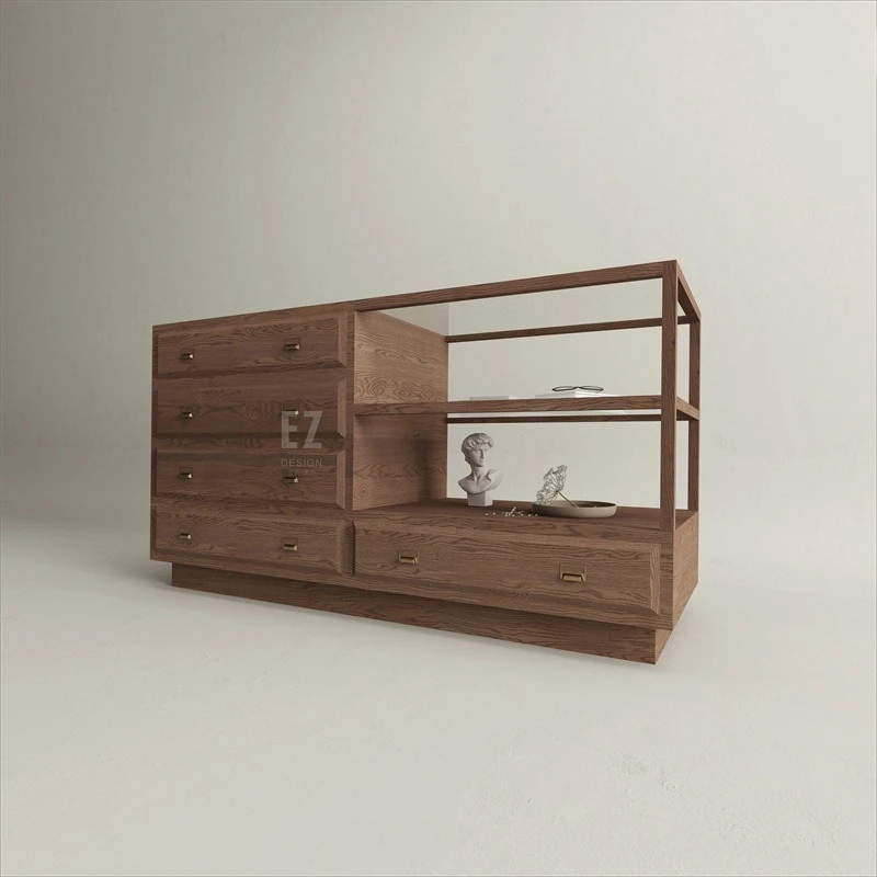 New Chinese-style Checkout Counters Simple Mother Store Clothing Store Checkout Counters Reception Desk Furniture Casse JT40C