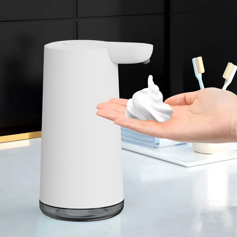 

Automatic Soap Dispenser Touchless 350ml Capacity Smart Liquid Soap Dispenser Infrared Sensor for Kitchen Foam Soap Dispenser