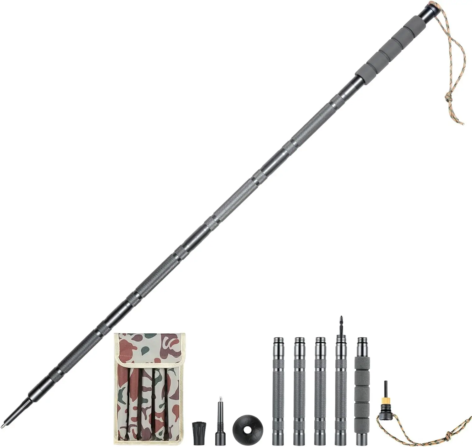 

Lightweight Detachable Hiking Poles for Men and Women - Adjustable Walking Sticks for Outdoor Adventures