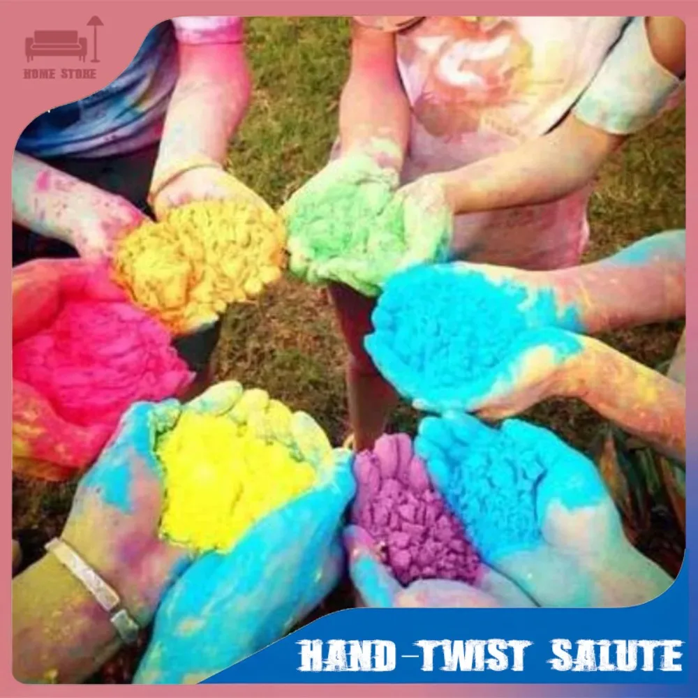 

5 Bags Stunning Colored Powder Fog Pack for Gender Reveal Party Blue Pink Color Throw Festival Wedding Photography Toss Kit