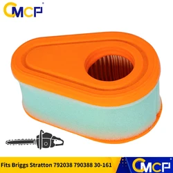 CMCP Lawn Mower Air Filter Cleaner Fits Briggs Stratton 792038 790388 30-161 Replacement Accessories