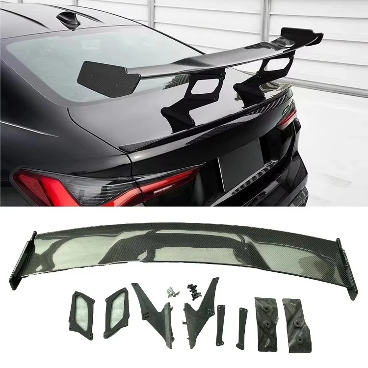 3D Style Dry Carbon Fiber Rear Wing Spoiler for BMW G82 M4 G80 M3 G87 M2