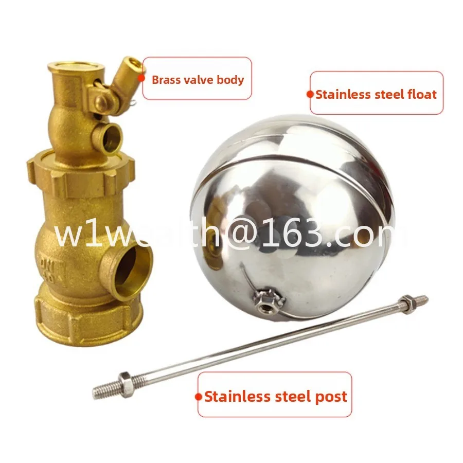 Internal thread float valve automatic water inlet water level controller DN40 50 inner wire water tank automatic stop switch
