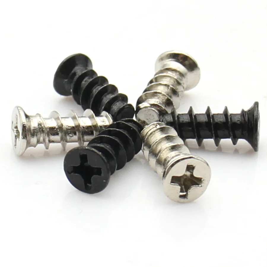 Carbon Steel Phillips Small Flat Head Self-Tapping Screws for PC Case Fan Mount Heat Dissipation M5*8 M5*10 M5*12 M5*14 M5*16