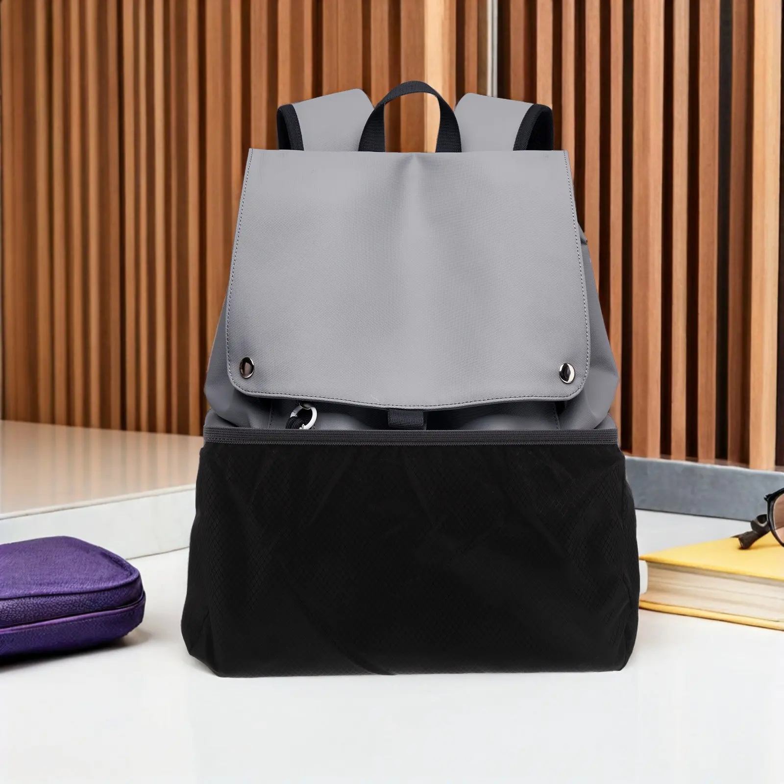 Universal Elastic Backpack Bottom Cover Dustproof Waterproof Anti-Dirt Washable Shield for Rucksack School College Travel Hiking