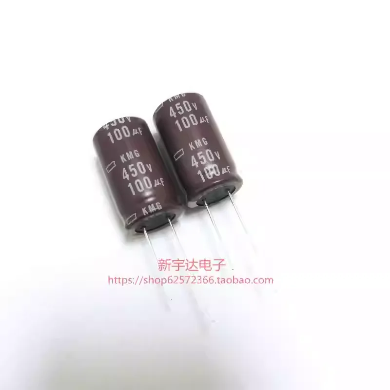 

10-100 шт. 450V100UF 18X30 Black Diamond KMG Стандартный электролитический конденсатор 100UF450V Оригинальный NCC