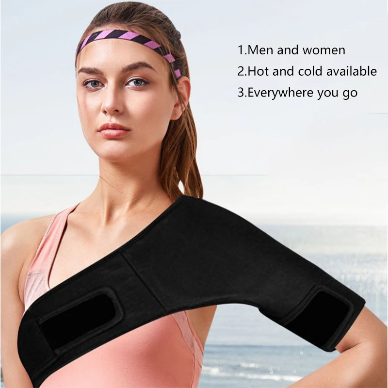 Portable Cold and Hot Pack Shoulder Protector Solid Solid Gel Relieve Fatigue Protect Your Shoulders Nursing Care Men and Women