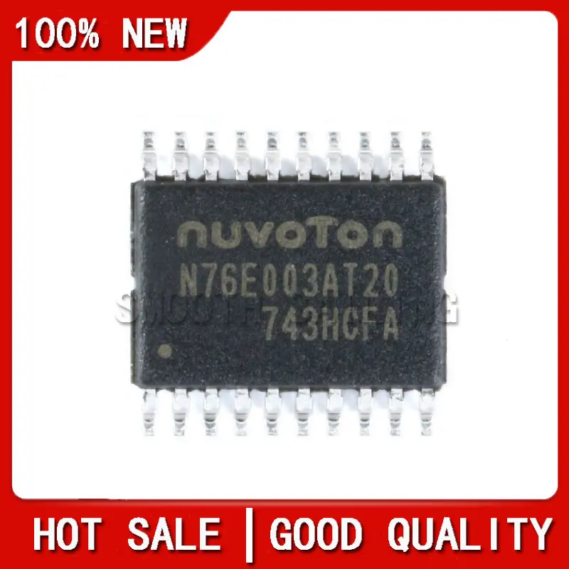 5PCS 100% New N76E003AT20 MS51FB9AE STM8S003F3P6  8S003F3P6  TSSOP-20 Chipset