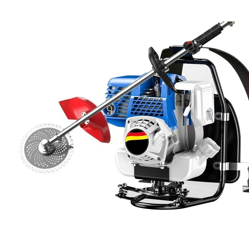 

Lawn mower, four-stroke backpack, high-power household small mechanical rotary tiller