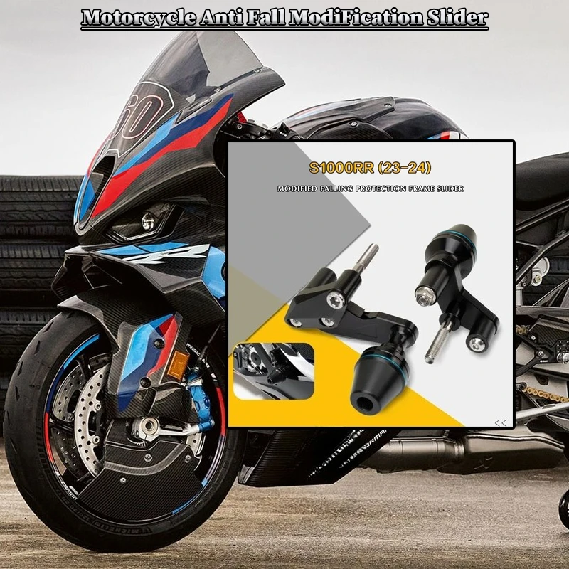 

For BMW S1000RR S1000 RR M1000RR 2023 2024 Motorcycle Falling Protection Frame Slider Fairing Guard Anti Crash Pad Protector