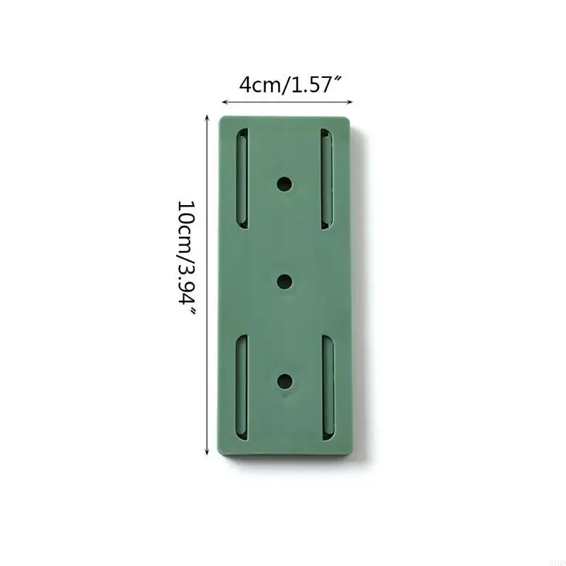 Self-Adhesive Power Strip Holder Fixator Wall Mounted Plug-In Socket Fixer Bracket Stand Punch-Free Cable for Desk