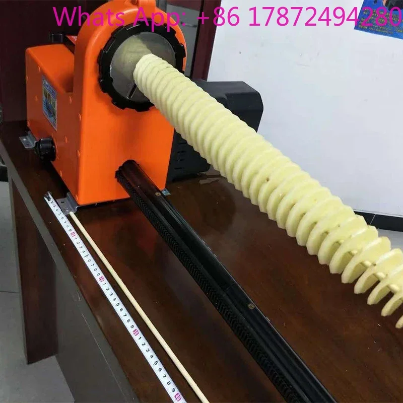 Electric Spiral Potato Slicers Multifunctional automatic tensile spin-cut potato tower machine 220V 90W