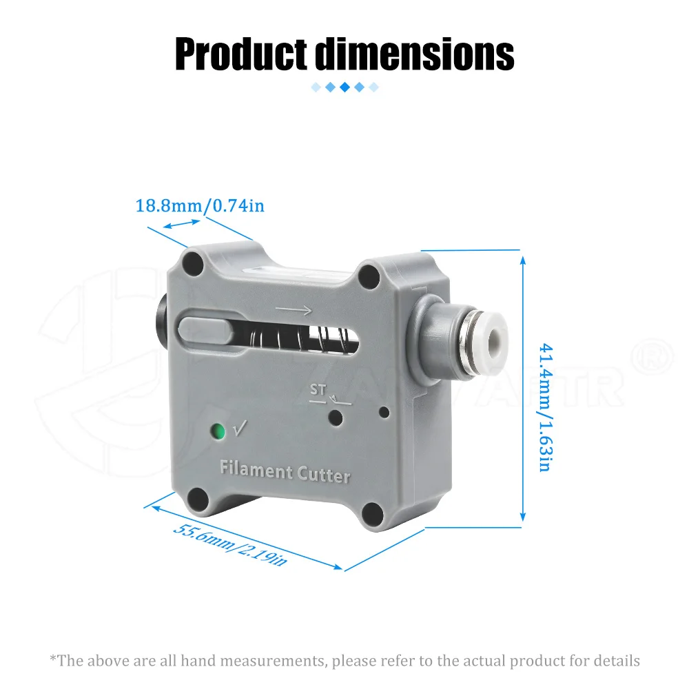 Automatic Filament Cutter For 3D Printer Portable Desktop Filament Cutting Tool For 1.75mm PLA ABS PETG TPU