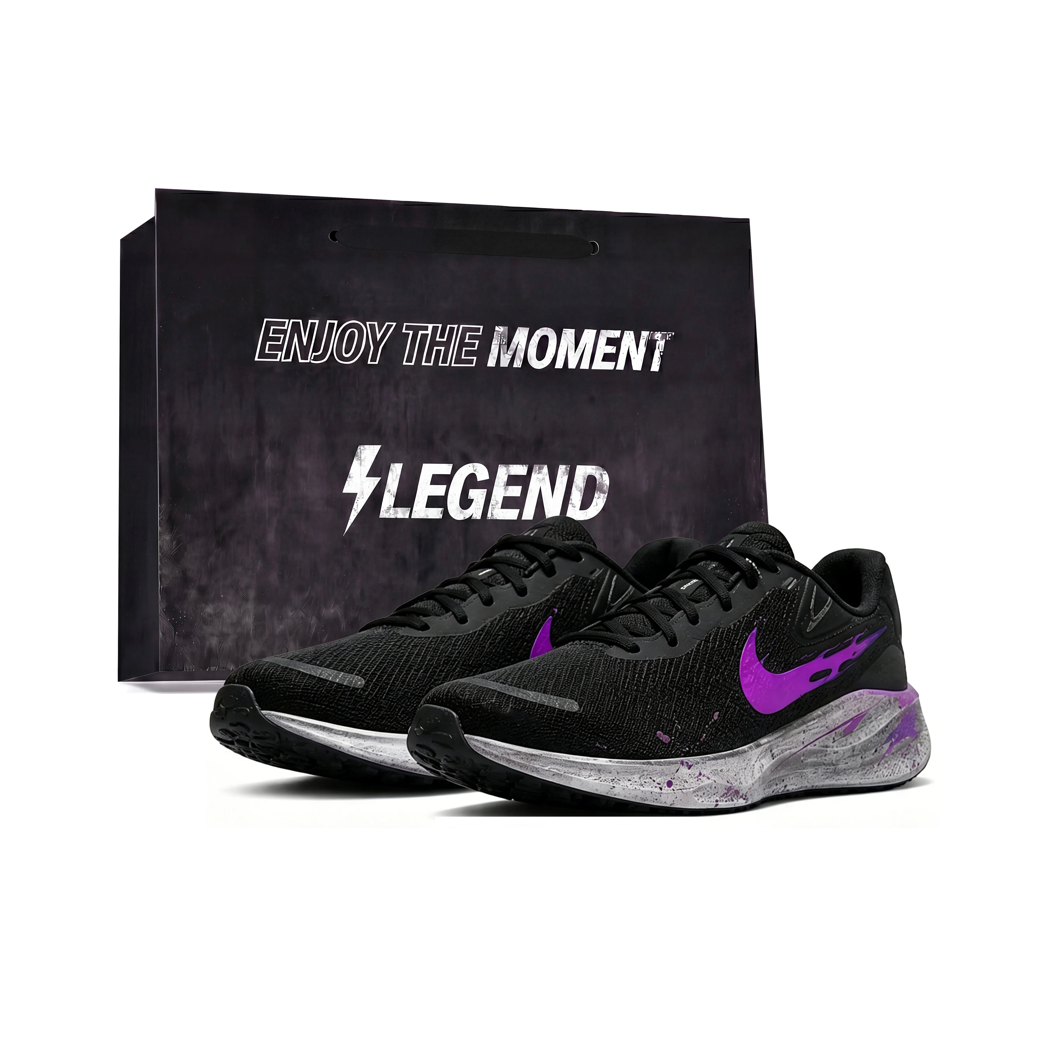 Men'S Shoes Nike Black - Nike REVOLUTION 7 Running Shoes Unisex