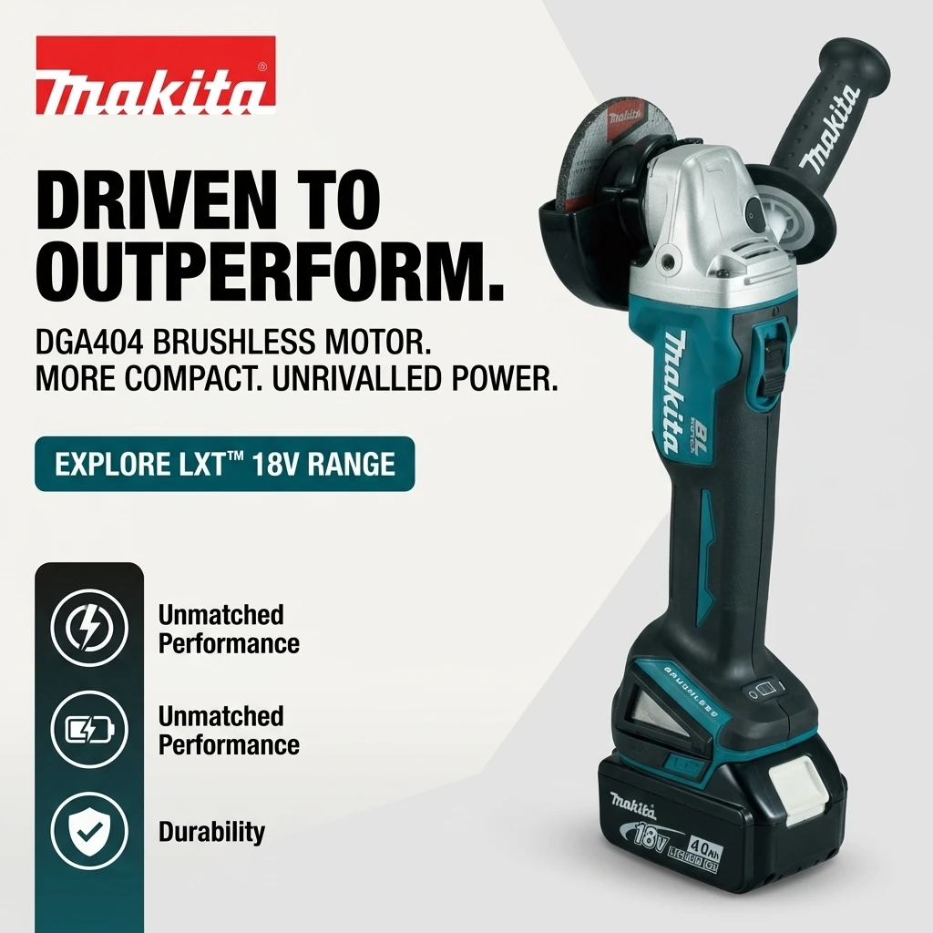 

Оригинальный аккумулятор Makita 18В 6.0Ач для угловой шлифмашины DGA404 125 мм, высокопроизводительный литий-ионный заменитель, длительное время работы.