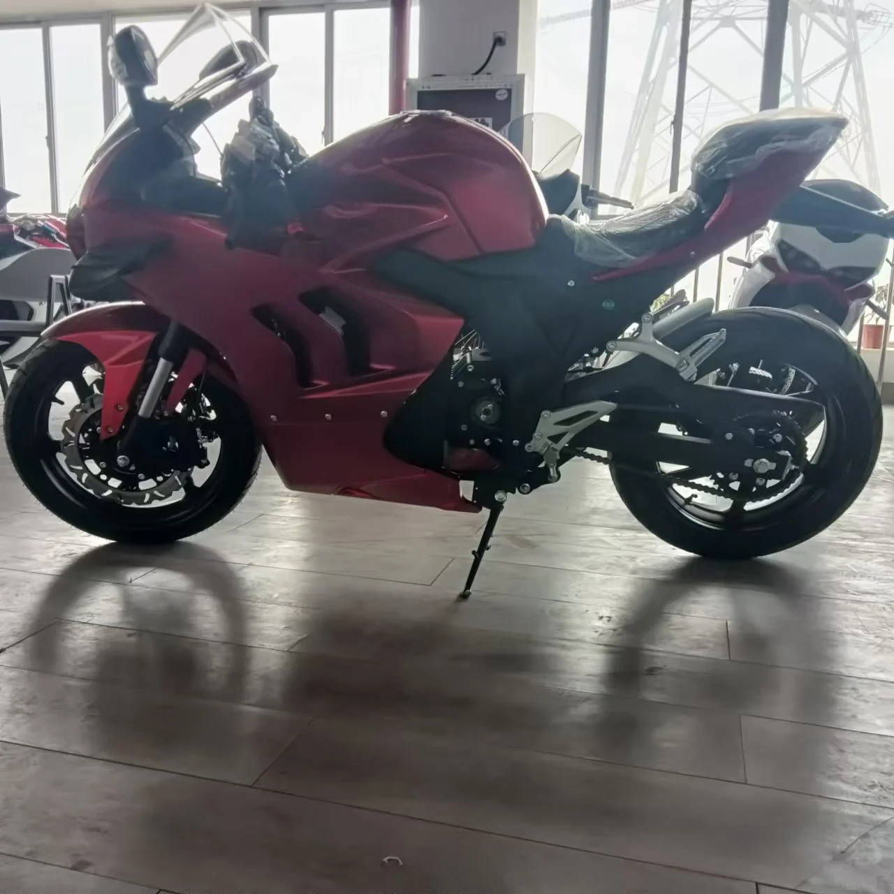 2025 Newest Fast Speed 72V Electric Moto 10000W Central China Moto V4 S Adulto Electrica Motorcycle Fat Tyres