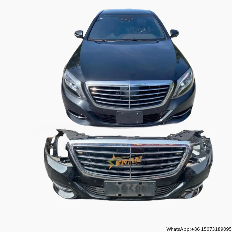 

High Quality Front Bumper Grille Radiator Assembly for S-Class 222 223 221 Good Bumper