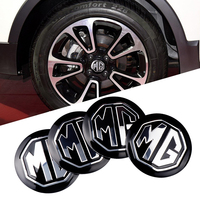 60MM Car Styling Original Wheel Hub Center Badge Cover Sticker For Morris Garages MG Motors HECTOR Pilot EHS ONE Cyberster HS GT