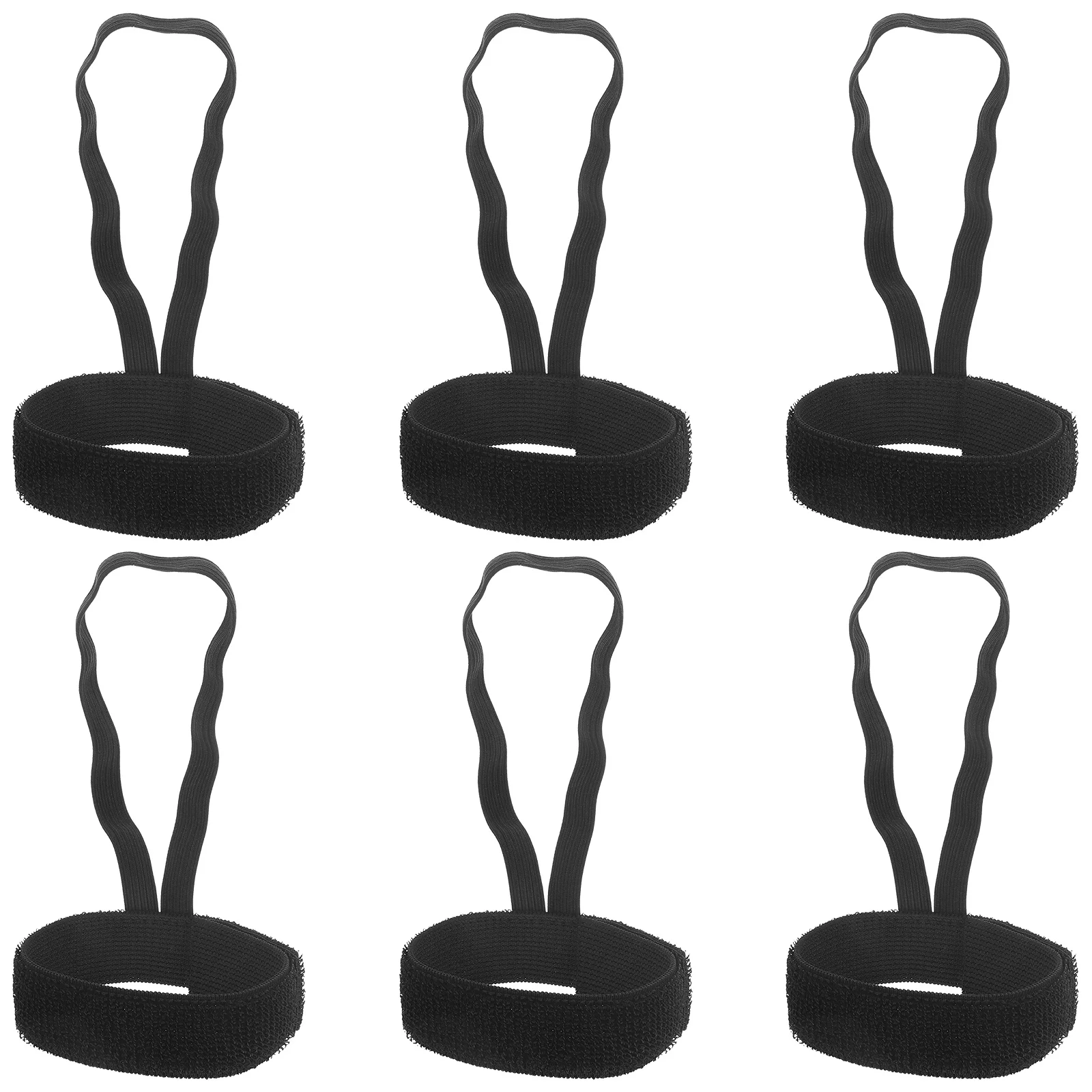 

6Pcs Durable Referee Wristbands Comfortable Grip Football Down Indicator Football Referee Gear Wrist Wrist Sliding Side Clip