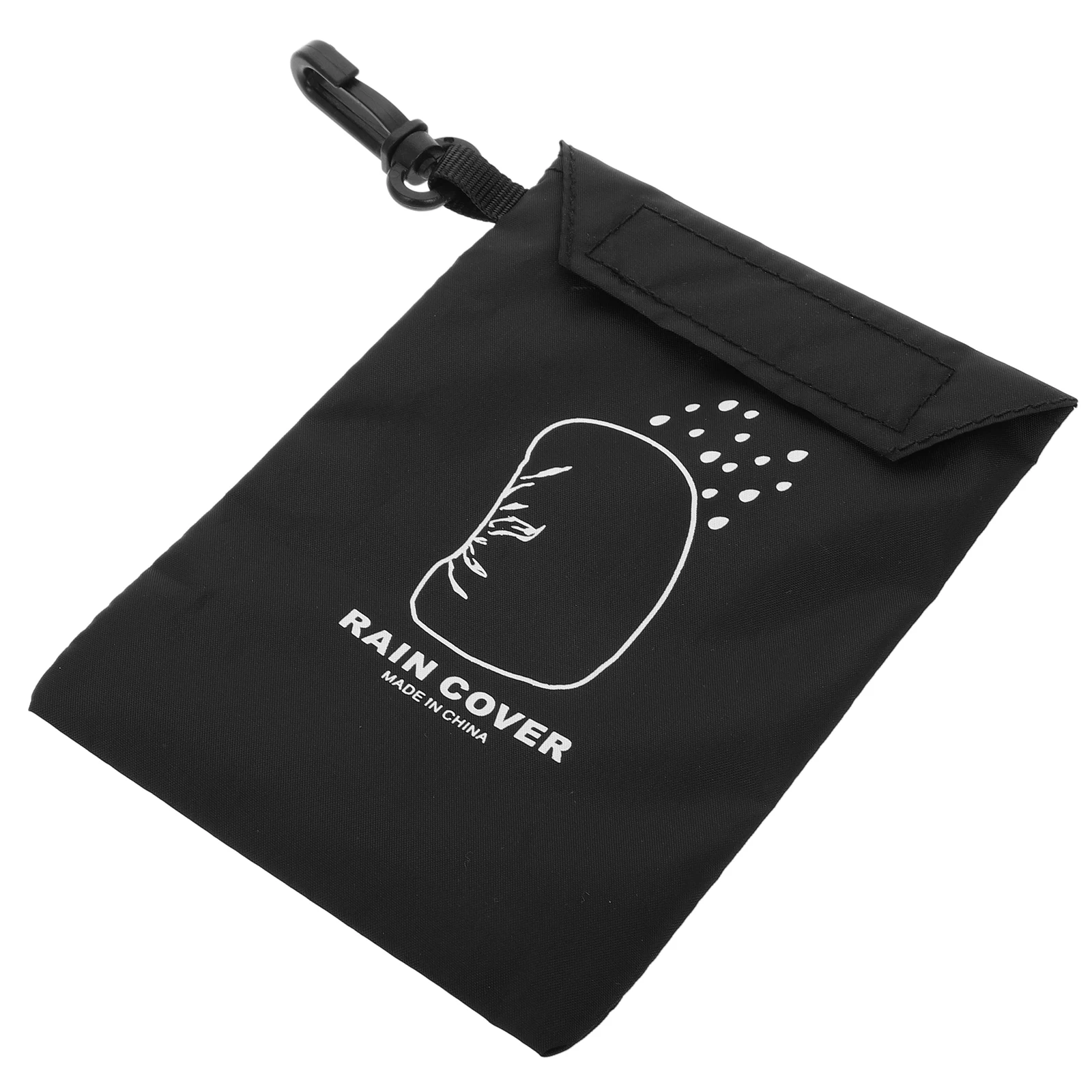 

Heavy-Duty Outdoor Hiking Rain Cover Clip Pouch Hook Loop Closure Lightweight Organizer Bag Camping Foraging Storage Small Items