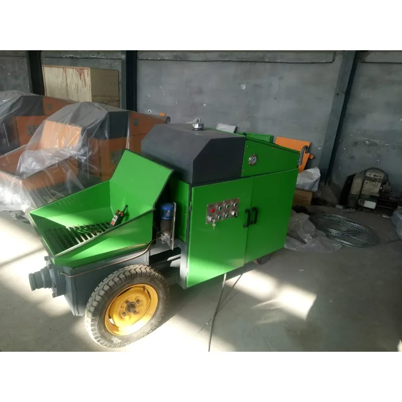 Constructional Column Small Concrete Pump  Electric Mortar Small Concrete Conveying Pump