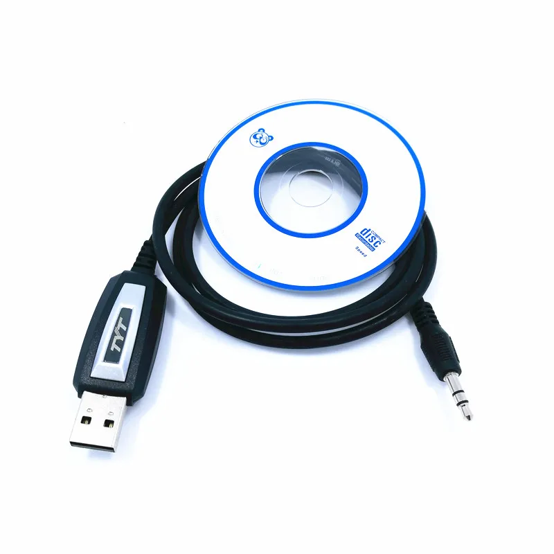 

TYT-9000 USB-кабель для программирования, 1-контактный, 3,5 мм, с программным обеспечением для компакт-дисков для мобильного радио TYT TH-9000 TH-9000D, автомобильная рация
