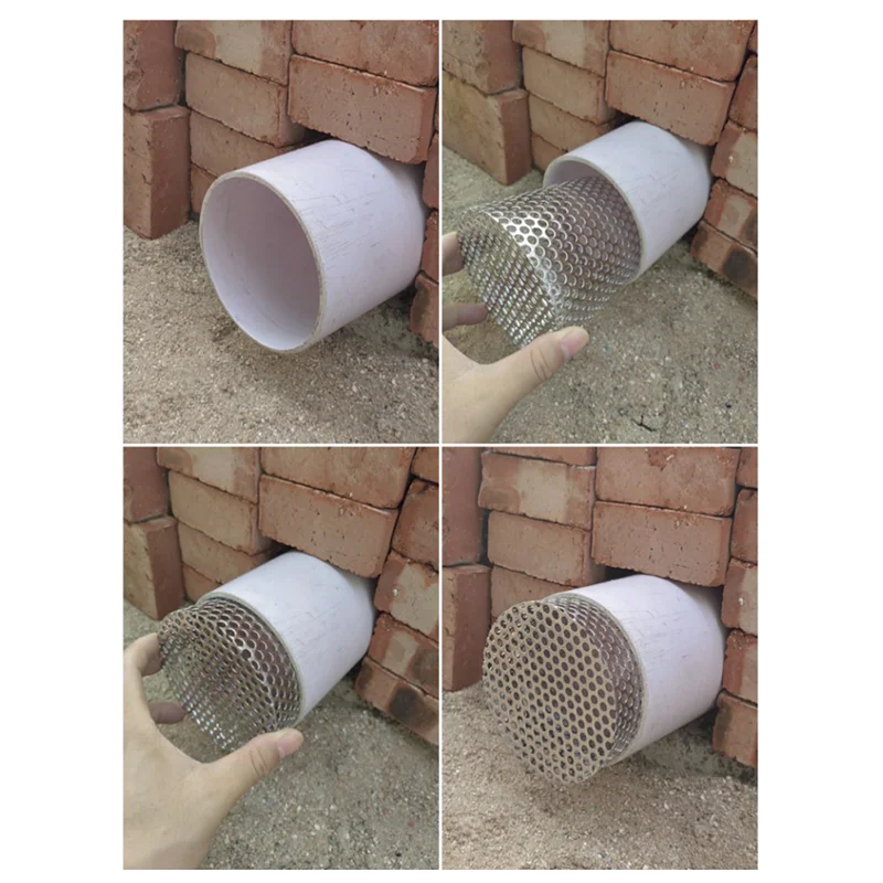 

Balcony Drainage Roof Floor Drain Wall-side Insert Cover Rain Pipe Cap Stainless Steel Hair Waste Collector For Kitchen Bathroom