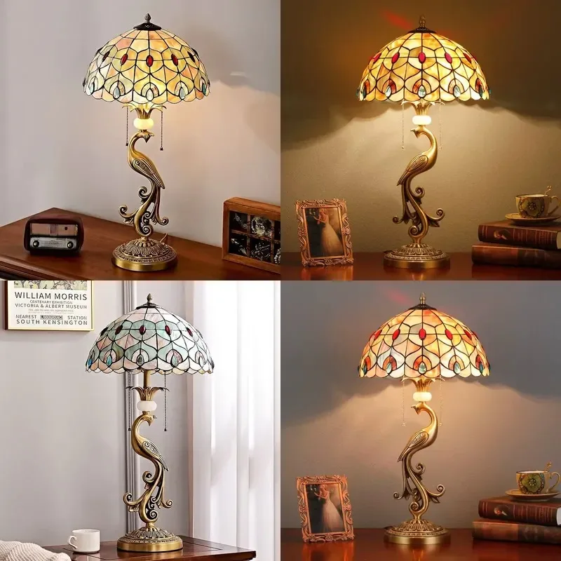 Modern Creative LED Desk Lamp Eco Friendly Copper Swan Design for Living Room Bedroom Decoration AC Powered