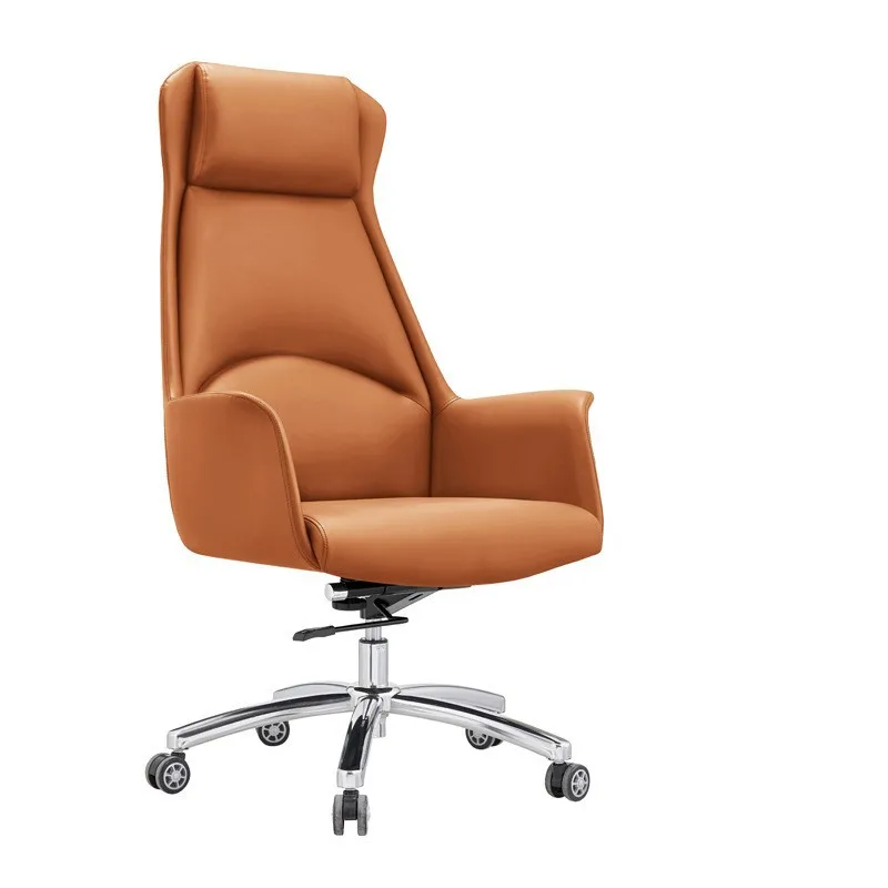 Boss chair business chair leather president office chair high-end large class chair leather president chair home comfort chair