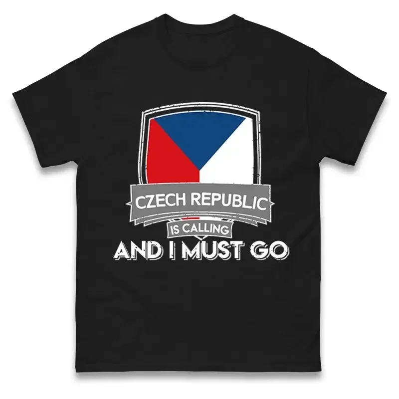 Czech Republic Flag T Shirt Is Calling And I Must Go Shir