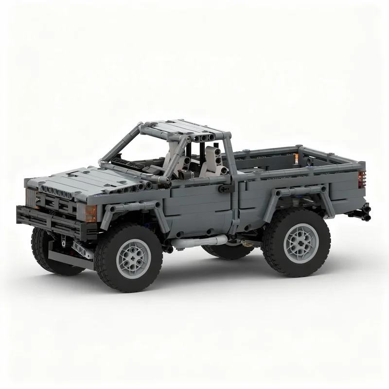 

1029PCS MOC Technology Toyota Hilux Model DIY Creative Assembly Building Blocks Display Birthday Gift Collectible Display Gift