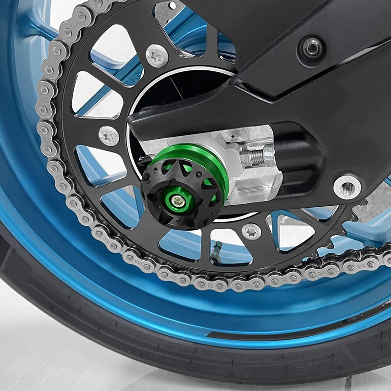 دراجة نارية السقوط حامي ل Z1000SX Z1000 SX 2011-2024 2025 المحور الأمامي شوكة عجلة تحطم المتزلجون الوسادة z1000sx