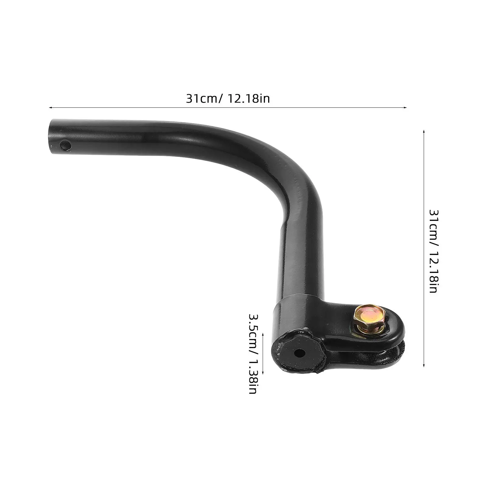 Electric Fan Wall Bracket Heavy Duty Iron Bent Rod Replacement Mounting Bracket Stable Wall Fan Rack Installation Tool view 2