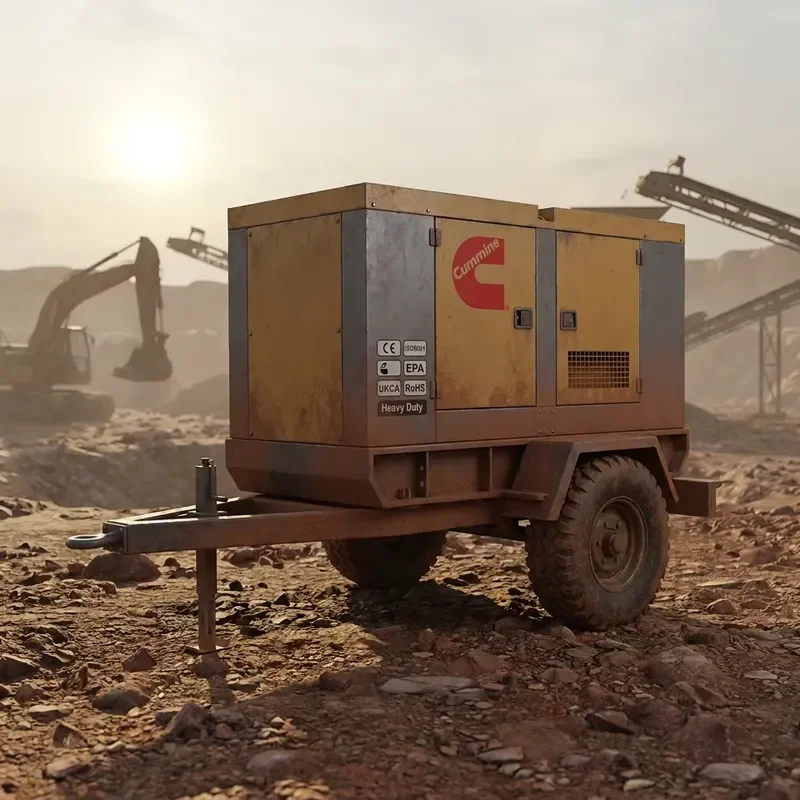 Denyo Silent Electric Generator 60kva Generator Price with Engine 4BTA3.9-G2 for Sale EPA CE ISO EAC Approved
