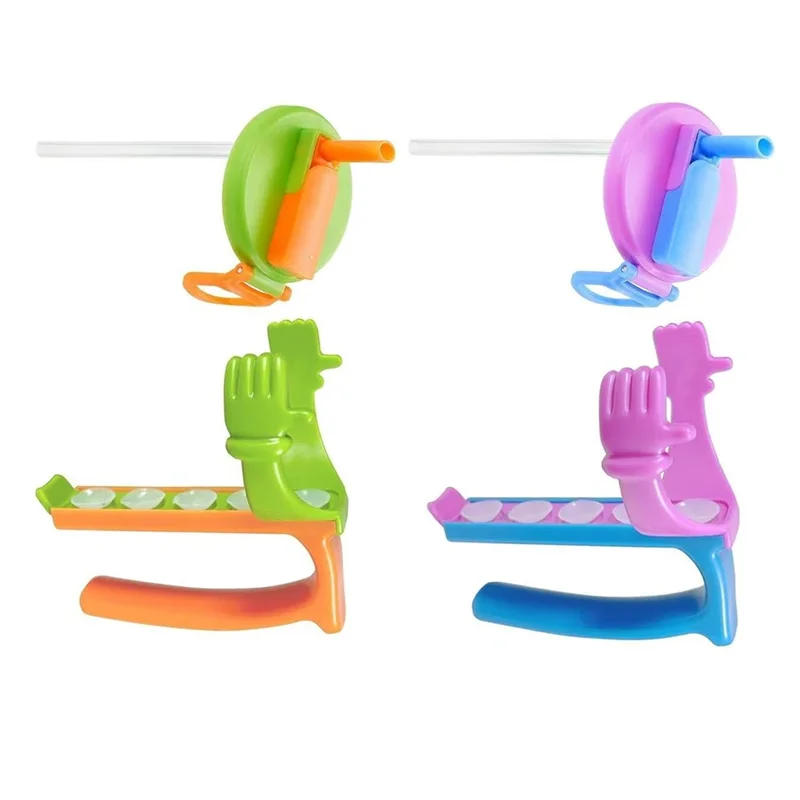 B08B-علبة حامل ل 12 أونصة يمكن يغطي مع القش + يمكن حامل مع مقبض الصودا يمكن الأغطية ومجموعة أصحاب