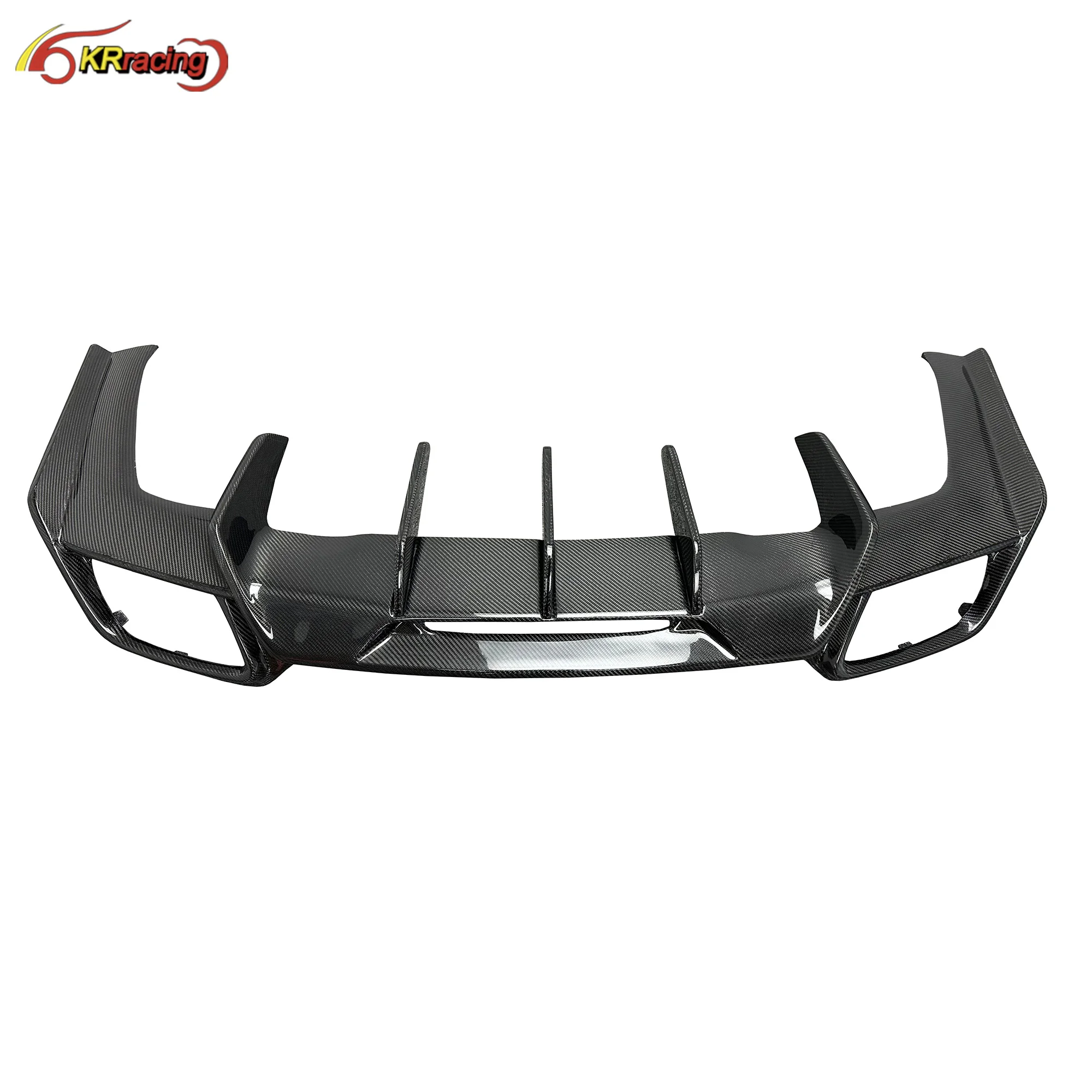 

R Style Carbon Fiber Car Rear Bumper Diffuser For Benz AMG GT GTS 2015-2018