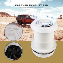3000/4000RPM 12V Car Fan Silent/Strong Wind Air Vent Outlet Camper Accessories For RV Trailer Caravan Ventilation Exhaust Fans