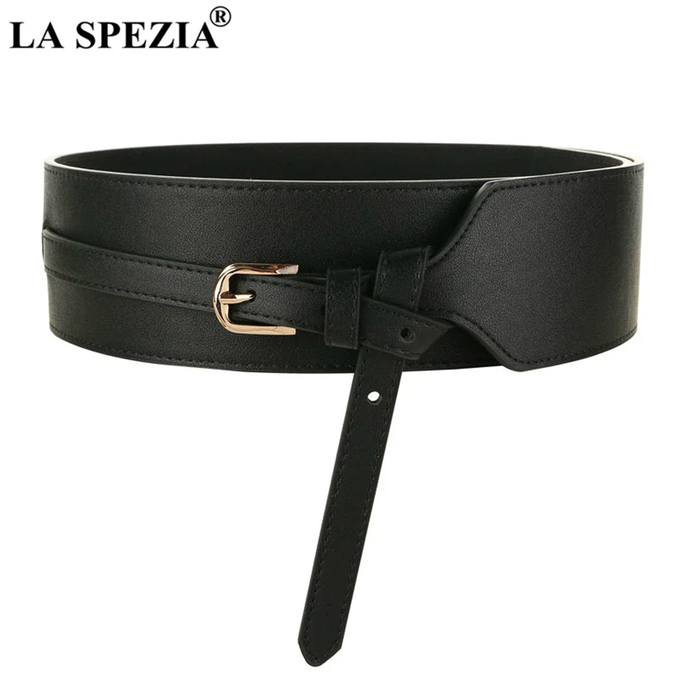 

Black Wide Women Belt Cummerbunds for Women Pu Leather Wide Belts for Dresses Fashion Ladies Accessories Belts Cinto Red Coffee