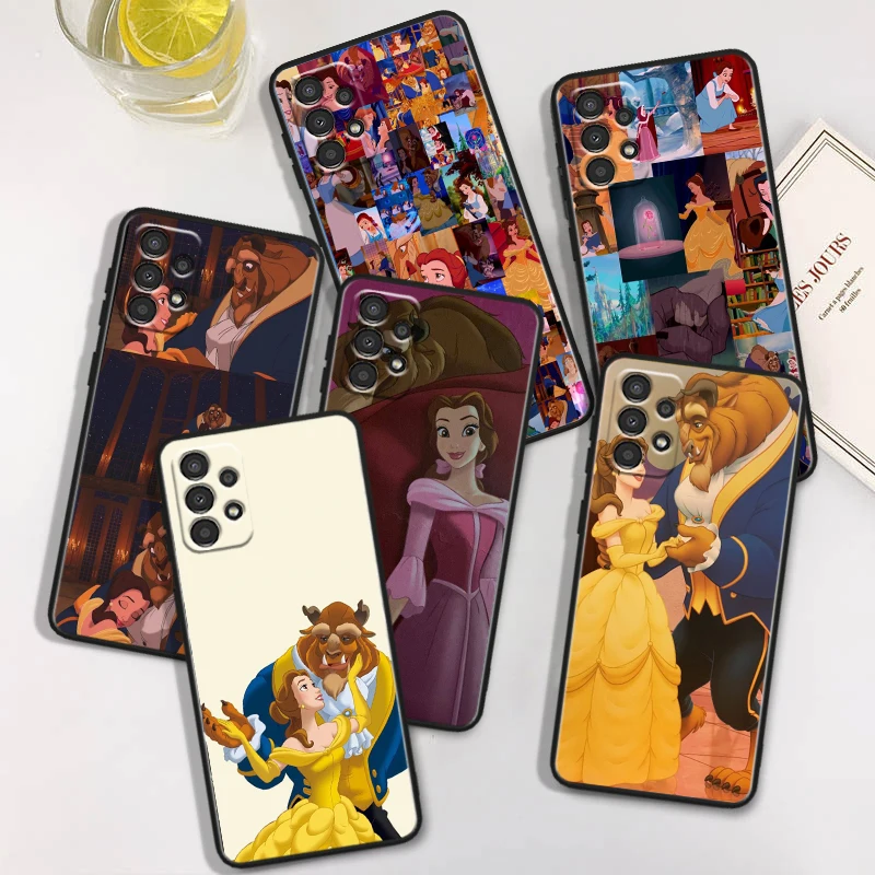 

Beauty and the Beast Black Silicone Phone Case For Samsung A31 32 34 35 42 50 51 52 53 54 55 60 70 71 72 73 80 81 90 91 Cover