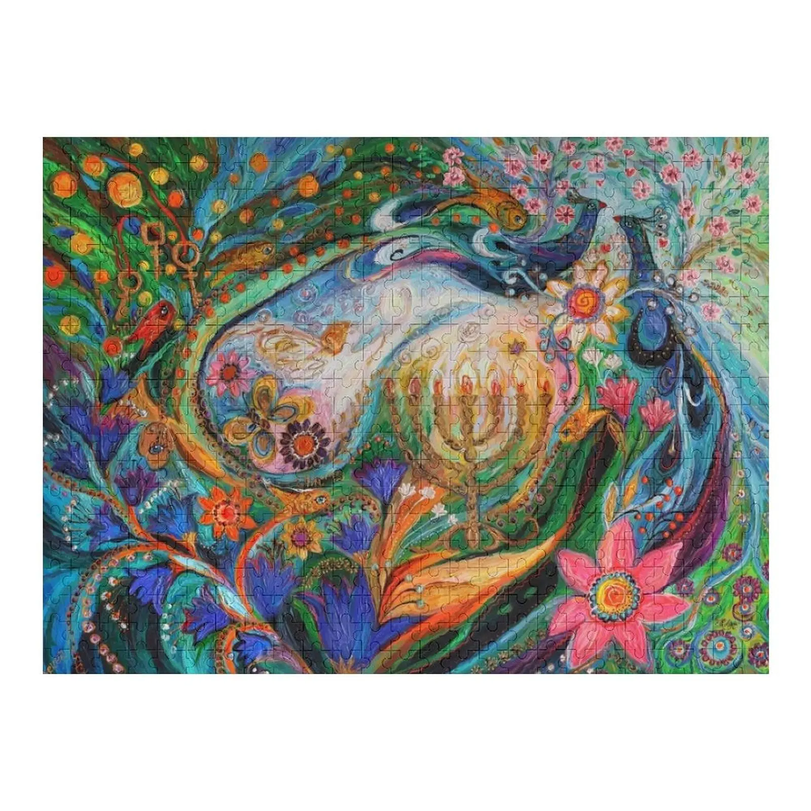 

Мечты о Шагалле. Пазл «Эральдь смерти» Деревянный декор Картины Персонализированные игрушки-головоломки