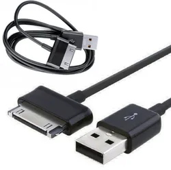 Cable de carga de sincronización de datos USB para tableta, cargador de alta calidad de 1M para Samsung galaxy Tab 2, 7, 8,9, 10,1, P1000, P3100, P3110, P5100