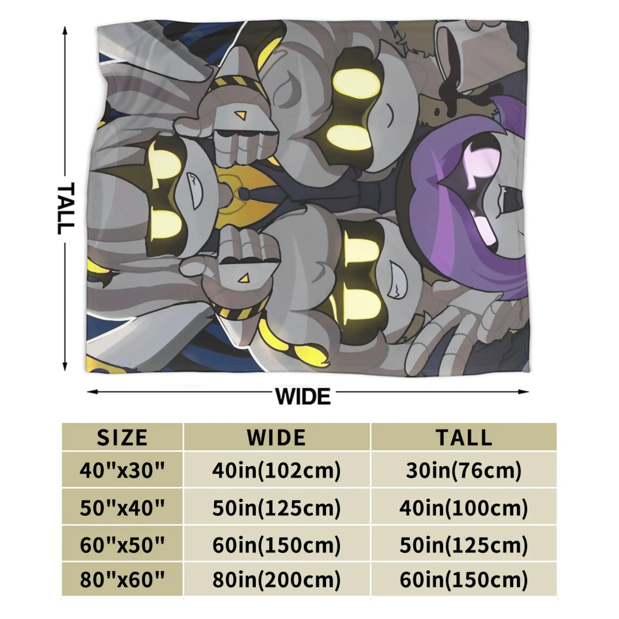 القتل الطائرات بدون طيار بطانية سوداء كوميديا الفانيلا الجدة لينة رمي بطانية للمنزل مطعم الشتاء #4