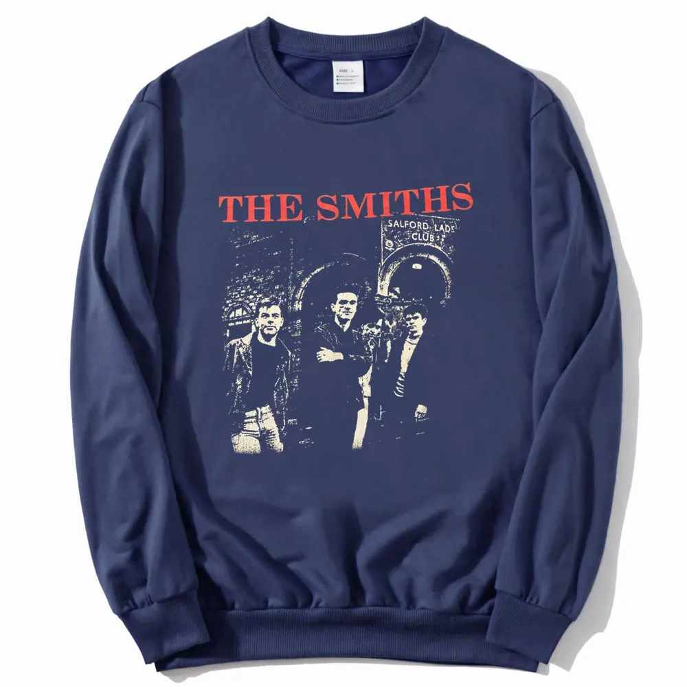 The Smiths British Rock Band Sweatshirt Autumn Winter Men's Fashion Streetwear Men Women Casual Oversized Pullover Sweatshirts