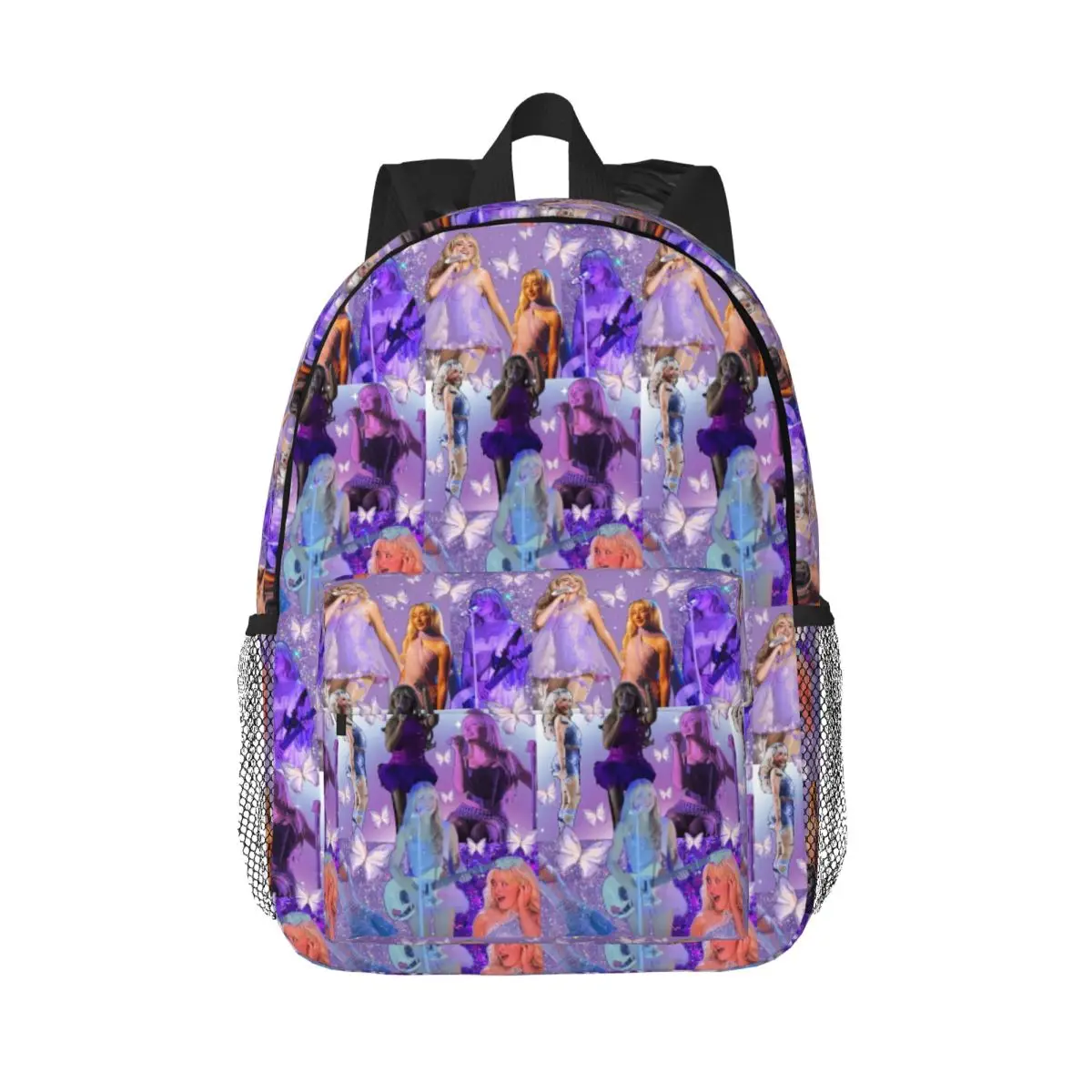 

Фиолетовый рюкзак Sabrina Carpenter, Лидер продаж, рюкзак большой емкости для мальчиков и девочек, сумка для книг, сумки на плечо для мужчин, женщин, детей, школьная сумка