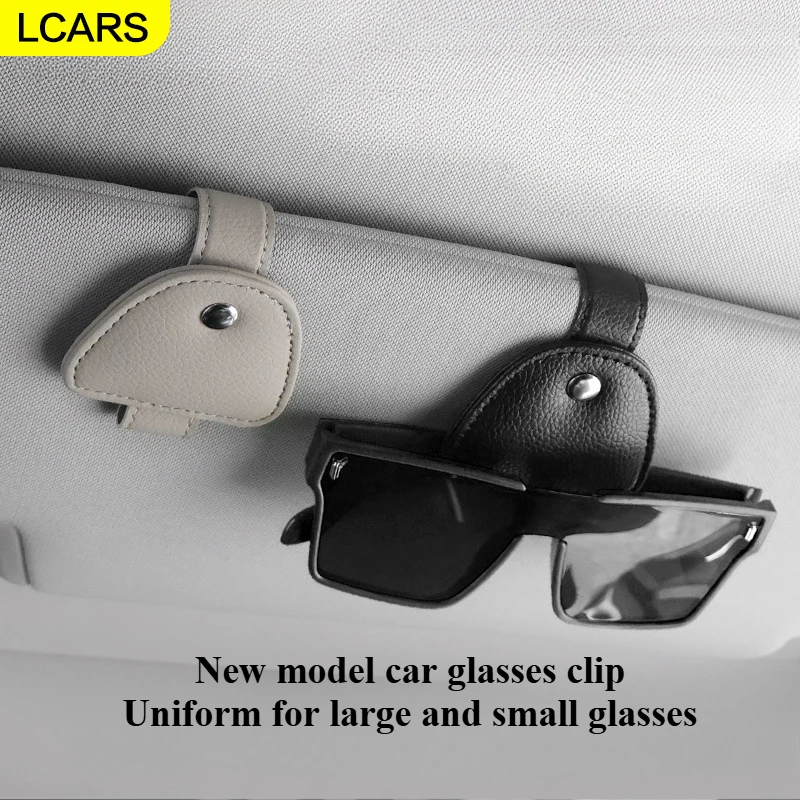 

LCARS-Car Sun Visor Glasses,Sun Visor Sunglasses Clip,Usable for large and small glasses,New model Car glasses clip