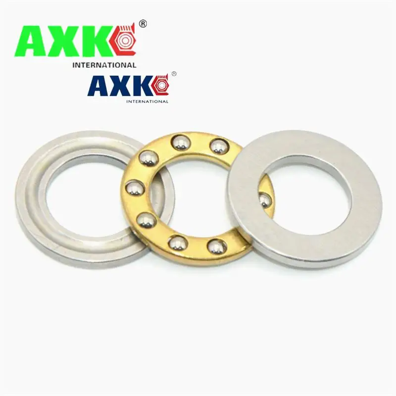 

10pcs Axial Ball Thrust Bearing F2-6 F2.5-6 F3-8 F4-9 F4-10 F5-10 F5-12 F6-12 F6-14 F7-13 F8-16 F10-18 F12-21M