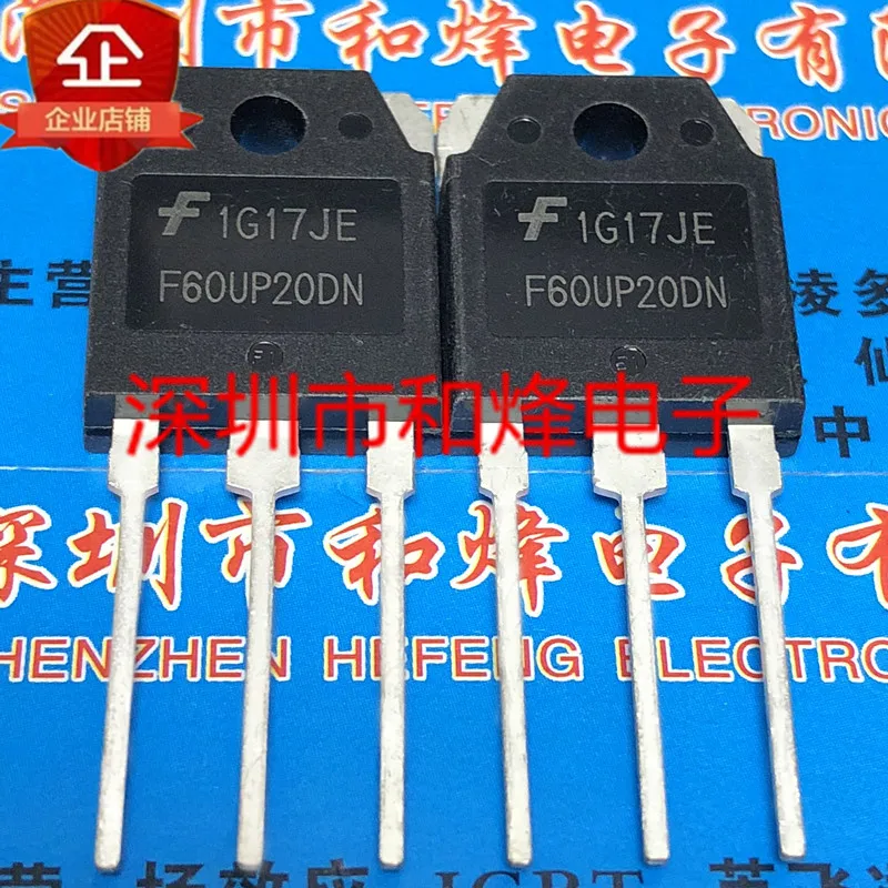 Free shipping  F60UP20DN FFA60UP20DN  TO-3P 200V 60A      10PCS